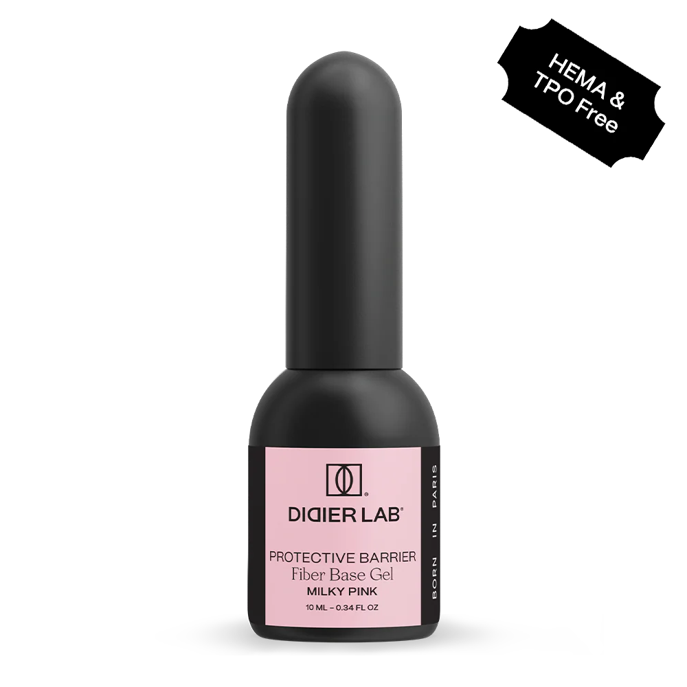 Didier Lab Fiberglass Base, Milky Pink, 10ml.