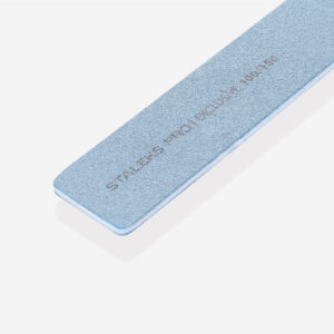 Staleks mineral broad straight nail file , 100/150 grit