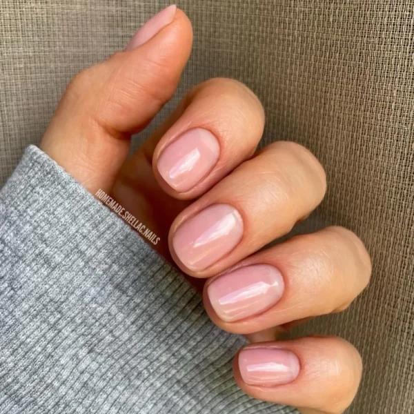Rubber base- Creamy Pink , 10ml - Bilde 5