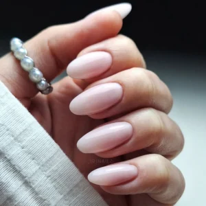 Rubber base- Milky Pink , 10m.