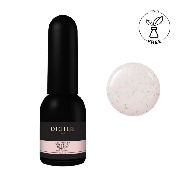 Rubber Base Foil-med folie , Pink 10