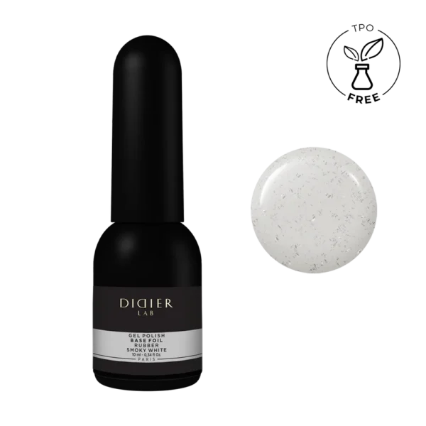 Rubber Base Foil-med folie , Smoky White10ml
