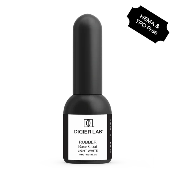 Rubber base- Light White , 10m.