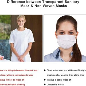 Face mask plastic 1stk.