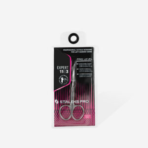 Professional cuticle scissors for left-handed users Staleks Pro Expert 11 Type 3