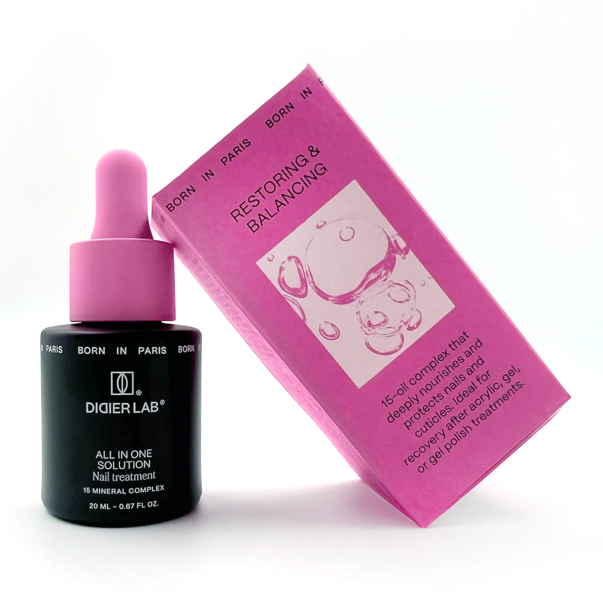 Nail oil Didier Lab Beaute all in one solution 20ml. - Bilde 2