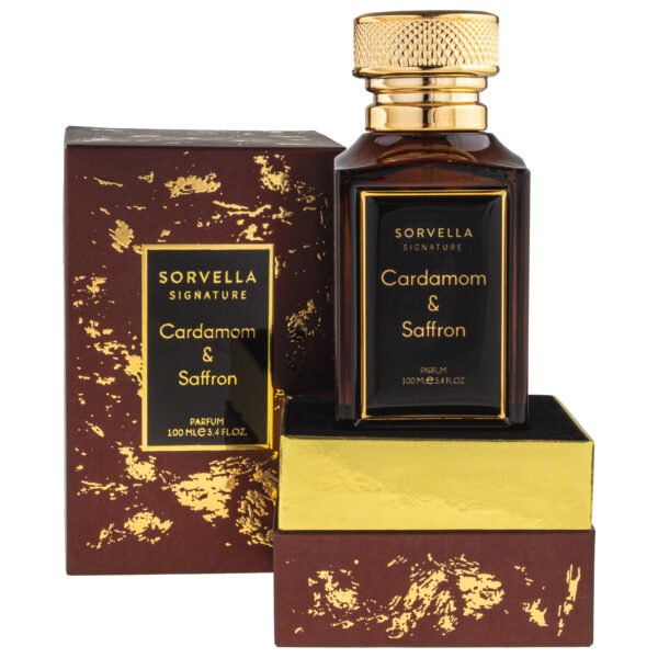 Sorvella Signature-Kolleksjonen med Cardamom & Saffron Parfum 100ml.