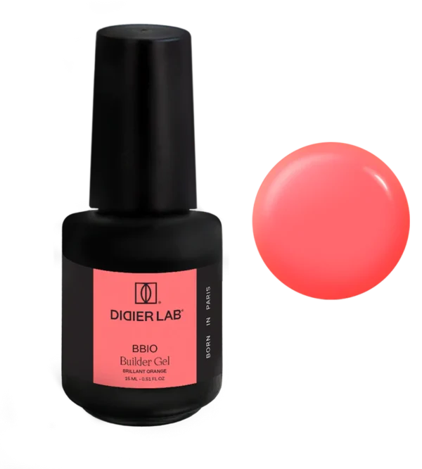 Didier Lab Builder Gel in bottle BBIO- Brillant Orange. 15ml.