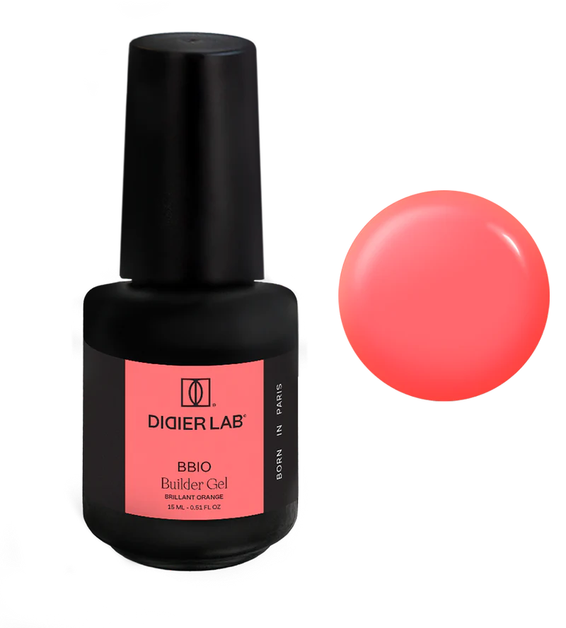 Didier Lab Builder Gel in bottle BBIO- Brillant Orange. 15ml.