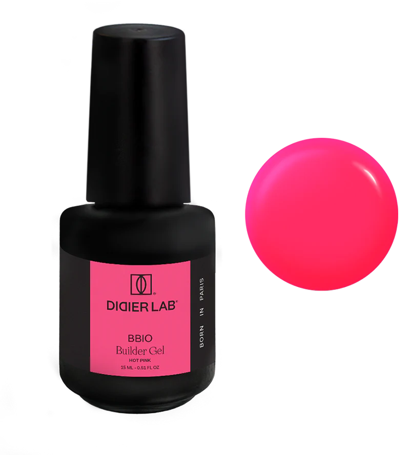 Didier Lab Builder Gel in bottle BBIO- Hot Pink. 15ml.