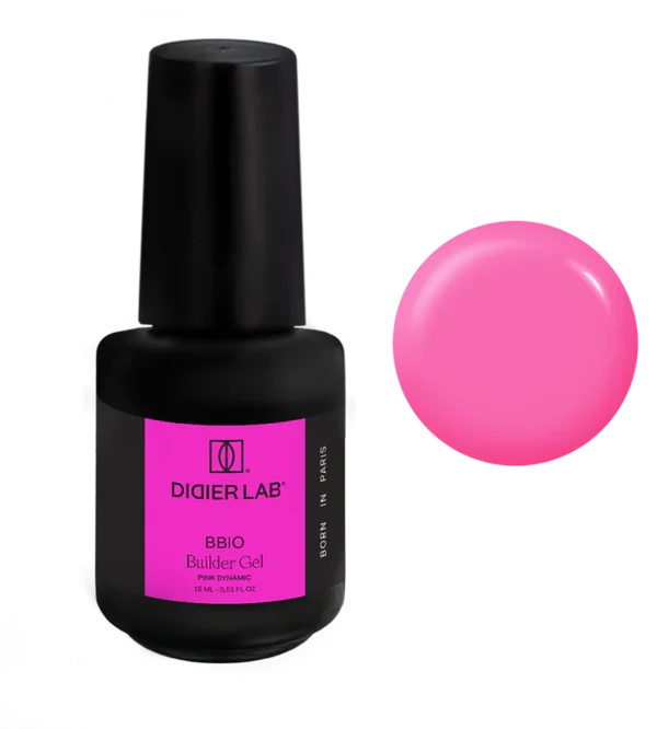Didier Lab Builder Gel in bottle BBIO- Pink Dynamic. 15ml.