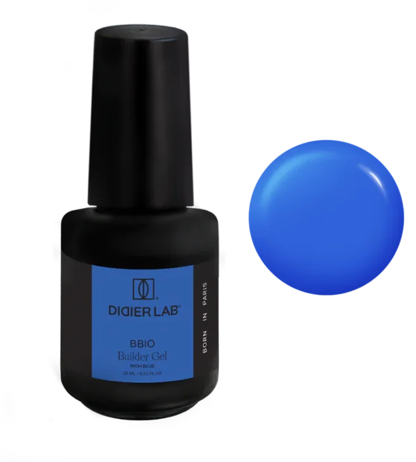 Didier Lab Builder Gel in bottle BBIO- Rich Blue. 15ml.