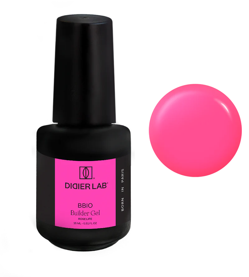 Didier Lab Builder Gel in bottle BBIO- Rose Life. 15ml.