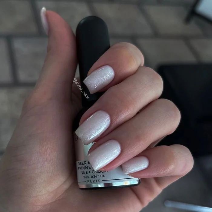 Didier Lab Fiberglass Base, Shimmer White, 10ml. - Bilde 9