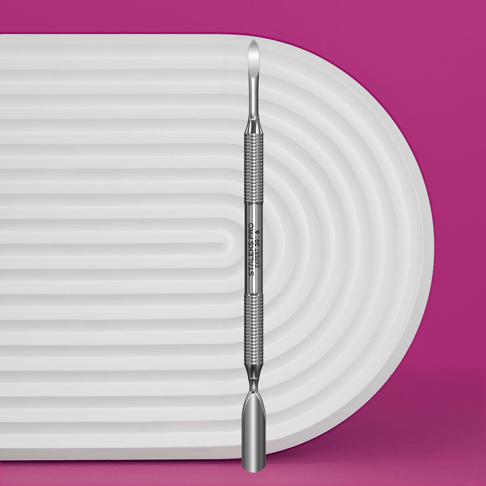 Staleks Manicure pusher EXPERT 30 TYPE 6 (rounded wide pusher and nail cleaner)