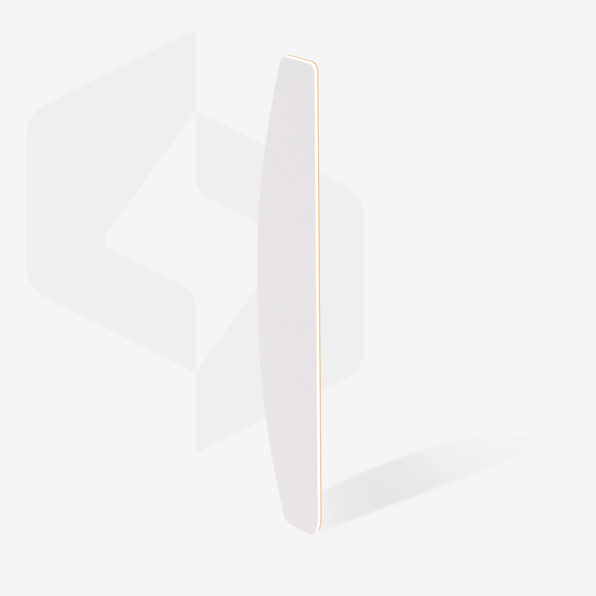 White disposable files for crescent nail file (soft base) Staleks Pro Expert 40, 240 grit (30 pcs) - Bilde 4