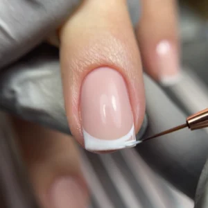 DARK dobbeltsidig neglepensel (liner 13 mm, dottingverktøy 1,2 mm) – oppdatert design