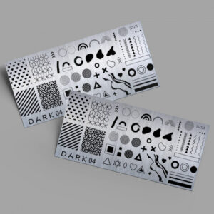 DARK Stempelplate 04