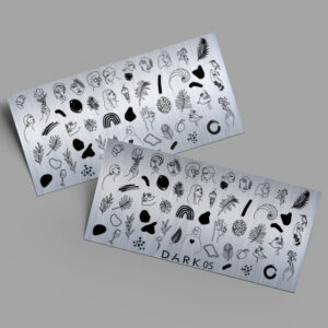 DARK Stempelplate 05