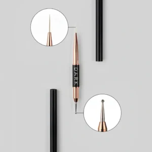 5.DARK dobbeltsidig pensel (liner 13 mm, dotting 2 mm)