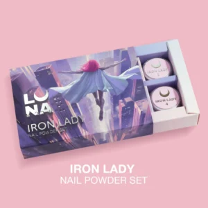Luna Moon Iron Lady neglepulversett – 6 stk.