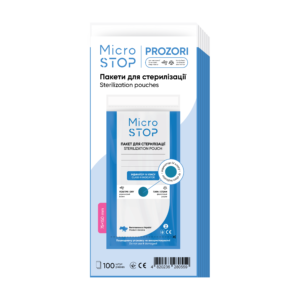 MicroSTOP Steriliserings poser - Kraft bags 75x150 mm for sterilization transparent 100 pcs