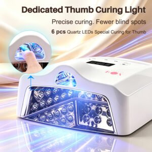 Beauty Box SN495 – trådløs UV/LED-neglelampe, 128 W